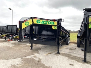 Dump Trailer Gooseneck 16000 lb GVWR