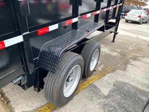 Dump Trailer Gooseneck 16000 lb GVWR