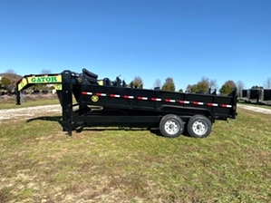 Dump Trailer 14ft 14k Gooseneck By Gator