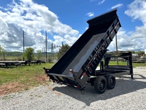 Dump trailer gooseneck 