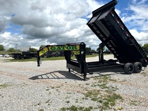 Dump trailer gooseneck 