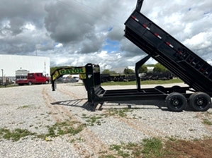 Dump trailer gooseneck 