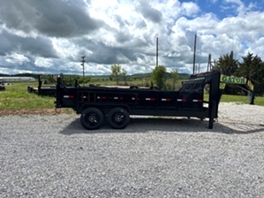 Dump trailer gooseneck 