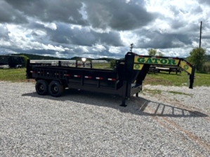 Dump trailer gooseneck 