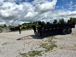 Dump trailer gooseneck 