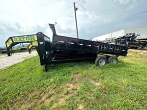 Gooseneck 14K Dump Trailer For Sale