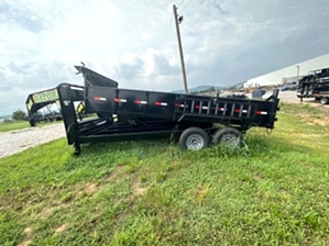 Gooseneck 14K Dump Trailer For Sale