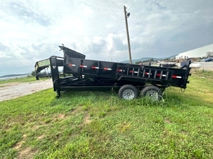 Gooseneck 14K Dump Trailer For Sale