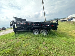 Gooseneck 14K Dump Trailer For Sale