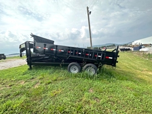 Gooseneck 14K Dump Trailer For Sale