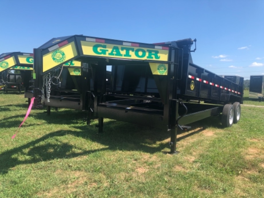 Gooseneck Dump Heavy Duty Trailer For Sale